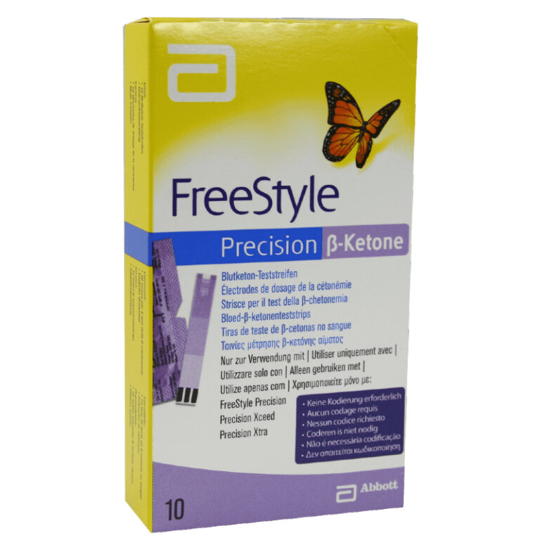 Abbott FreeStyle Precision βketone Ταινίες Μέτρησης Κετόνης 10τμχ Το Φαρμακείο του Διαβήτη