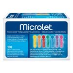 MICROLET® Βελόνες Χρωματιστές 100τμχ