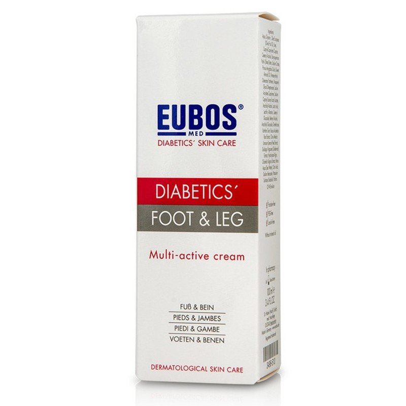 Eubos Diabetics' Foot & Leg Multi - Active Cream 100ml - Image 1