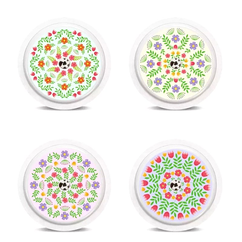MANDALASPRING-STICKERS-PHARMADIABETES.jpg Διακοσμητικά Αυτοκόλλητα Mandala Spring για Freestyle Libre 1 & 2 - Image 1