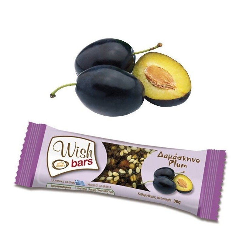 WISH-BARS-Bara-damaskino-xvris-zaxarh-25gr-Wish-greek-PHARMADIABETES.GR_.jpg Wish Bars Δαμάσκηνο 25gr. Χωρίς Προσθήκη Ζάχαρης - Image 1