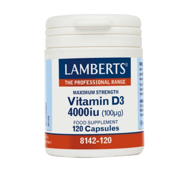 lamberts-D3-4000-120tabs-pharmadiabetesgr-intzoglou-pharmacy.png Lamberts Vitamin D3 4000iu 120tabs - Image 1