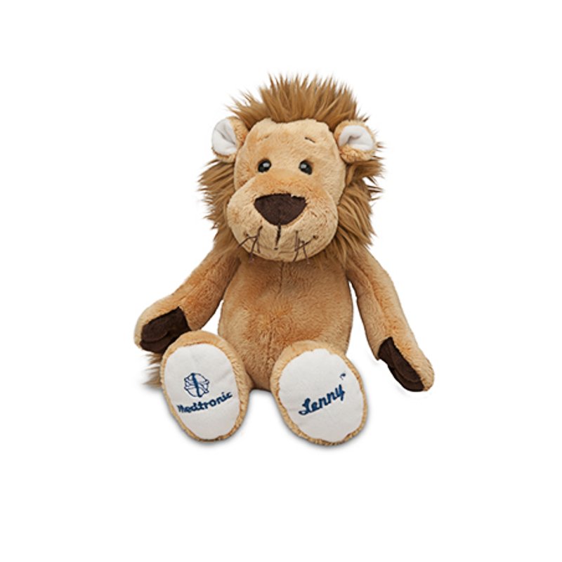 lenny-thelion1-medtronic-pharmadiabetes-2.jpg Lenny® The Lion Λούτρινο Παιχνίδι & Θήκη Μεταφοράς Αντλίας - Image 1