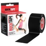 Ταινία κινησιολογίας Rocktape Μαύρη 5cmx5m