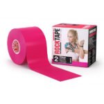 Ταινία κινησιολογίας Rocktape Ροζ 5cmx5m