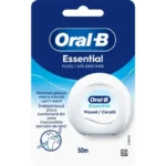 Oral-B Essential Floss 50m – Κηρωμένο Οδοντικό Νήμα Χωρίς Γεύση