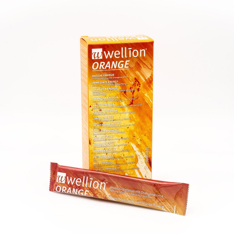 wellion-orange-liquid-sugar-pharmadiabetes-intzoglou-pharmacy Wellion Liquid Sugar Orange για υπογλυκαιμίες – (10 φακελάκια) - Image 1