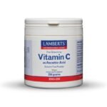 Lamberts Ascorbic Acid 250gr - 100% Βιταμίνη C σε μορφή σκόνης