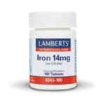 Lamberts Iron 14mg - Κιτρικός Σίδηρος