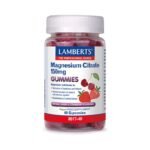 Lamberts Magnesium Citrate Gummies - Ζελεδάκια Κιτρικού Μαγνησίου