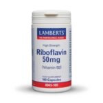 Lamberts Riboflavin 50mg - Ριβοφλαβίνη (Βιταμίνη B2)