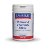 Lamberts Rutin and Vitamin C 500mg - Bιοφλαβονοειδή & Bιταμίνη C