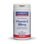 Lamberts Vitamin C Time Release 500mg - Βιταμίνη C Βαθμιαίας Αποδέσμευσης