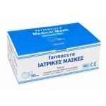 Farmacure Ιατρικές Μάσκες Προστασίας Προσώπου Μίας Χρήσης 50τμχ