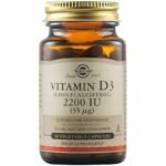 Solgar Vitamin D3 2200 IU (55 µg)